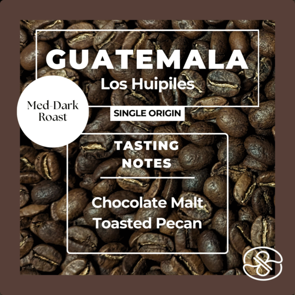 medium to dark roast guatemala with taste notes